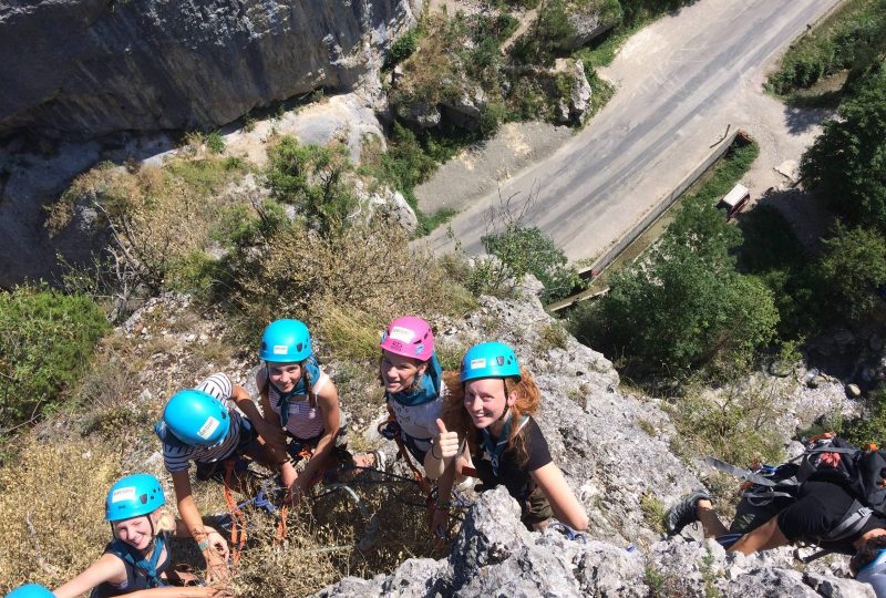 Climbing course with Drôme Aventure à Die - 1