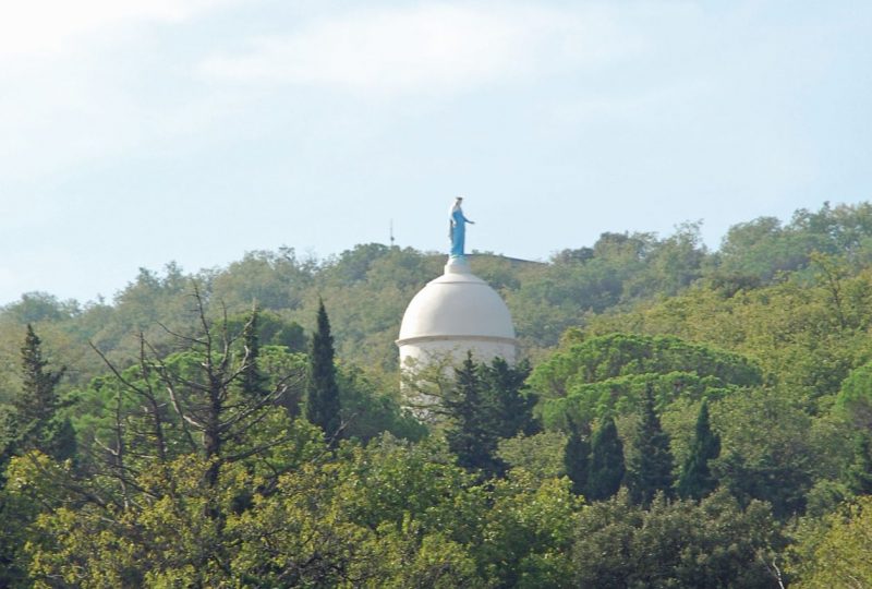 La Vierge Marie : Notre Dame de bon secours à Rochegude - 0